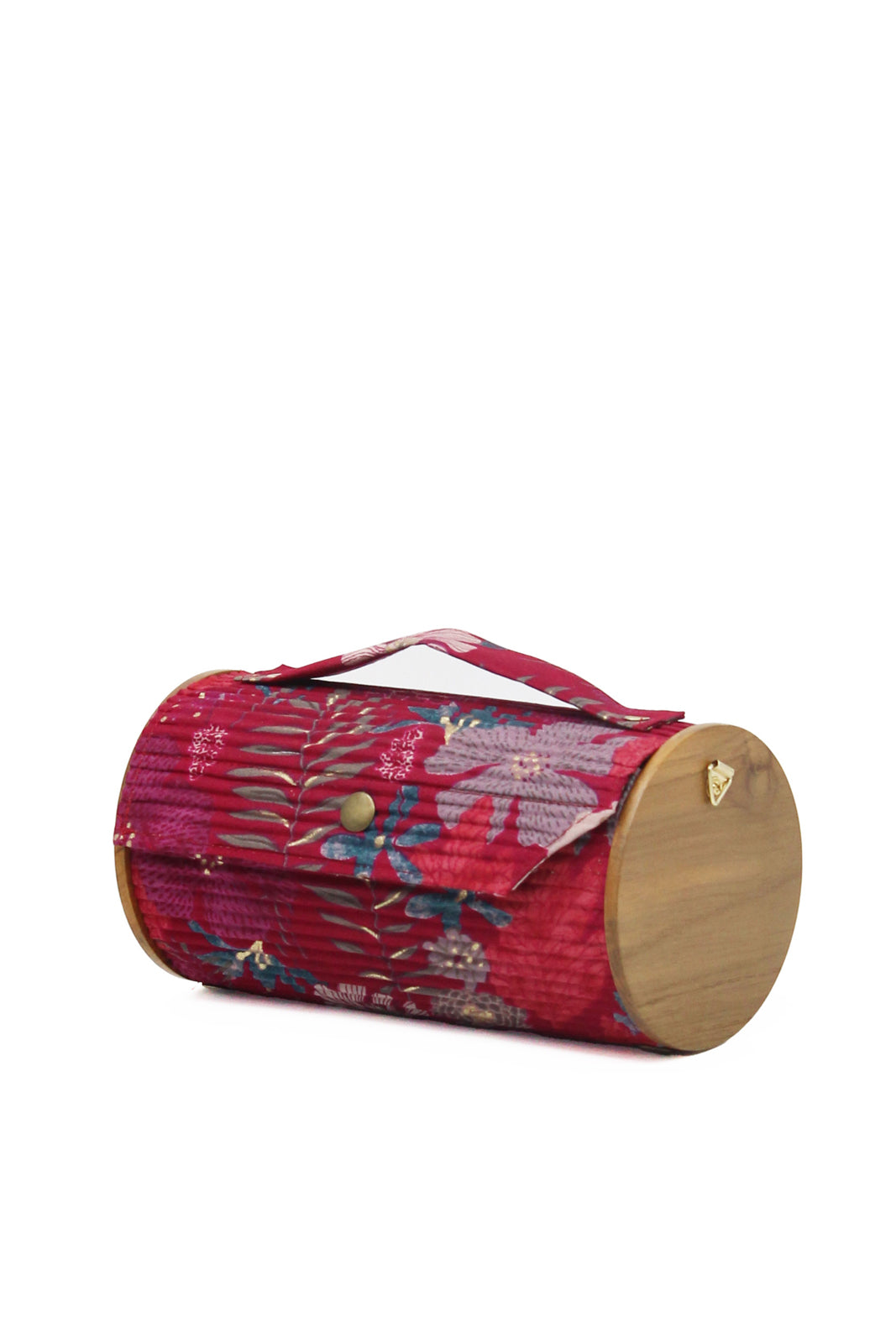 Petal Perfection & Sky Round Clutch - Changeable Sleeve